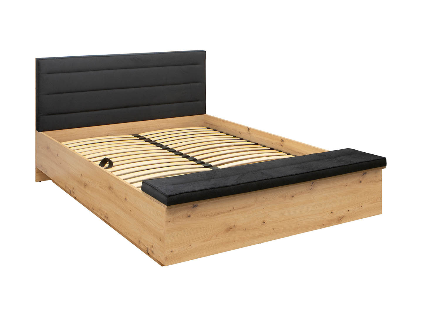 Bed set 140 Ostia and Merida mattress